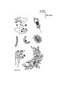 Minimal Magic Tattoo Kol Geçici Dövme Şık Moda Aksesuar  El,Kol,Bilek,Göğüs Dövme,Tattoo - 2