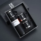 Paslanmaz Çelik Bardaklı Termos Seti 500 ML - 2