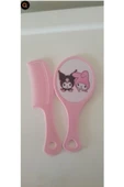 Kawai Sanrio  Kuromi My Melody Ayna Tarak Seti 1 Adet Rassal Gönderim  Hediyelik Aksesuar Şık - 1