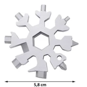 Kar Tanesi Çok Amaçlı Anahtarlık Açacak - 2