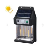 Güneş Enerjili Hareket Sensörlü Duvar Lambası - 2