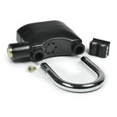 Desibel Siyah Alarmlı Çok Fonksiyonlu Ekstra Güvenlikli Kare Asma Dolap Kilidi - 2