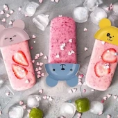 4'lü Kolay Şekillendirici Sevimli Çocuk Meybuz & Dondurma Kalıbı AP-9179 - 4