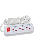 Asel ASE 2626 Priz 3 Lü 5 MT Anahtarlı - 1