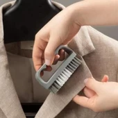 Tutamaçlı Plastik Pratik Tırnak ve Kıyafet Yaka Temizlik Fırçası- TP-113 - 4