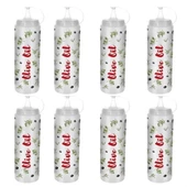 Şeffaf Kapaklı Sızdırmaz Yağlık Sosluk Şişesi Plastik Yağdanlık Master Chef AP-9471 - 8