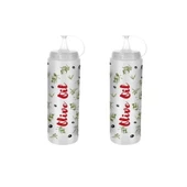 Şeffaf Kapaklı Sızdırmaz Yağlık Sosluk Şişesi Plastik Yağdanlık Master Chef AP-9471 - 5