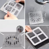 10'lu Banyo ve Mıutfak Lavabo Koku Önleyici ve Haşere Böcek Önleyici Gider Filtresi - 2