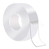 Ultra Güçlü Çift Taraflı 2 mt x 3 cm Çift Taraflı Nano Bant - 1