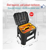 Süper Bag Tabure Takım Çantası Metal Kilitli Balıkçı Çantası - 2