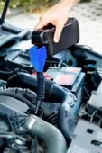Araba ve Motorsikletler İçin Katlanabilir Plastik Motor Yağ Hunisi - 7