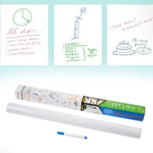 Silinebilir Kalemli Sticker  Duvara Yapışabilen Yazı Tahtası 60x100 cm - 1