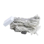 8 Fonksiyonlu 200 Led 10 Saçak Şerit Led 2x2 Perde İp Led (Gün Işığı) - 5