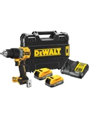 DCD805E2T-QW 18V 2AH Li-Ion Darbeli Kömürsüz Çift Akülü Matkap - 1