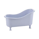 Dekoratif Mini Küvet Şeklinde Çok Amaçlı  Banyo Düzenleyici Sepet - 4