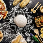 Silikon Çok Amaçlı Geniş Hamur Matı Hamur Açma Matı 40*50 cm - 3