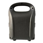 Tutmalı Mini Hoparlör Işıklı Taşınabilir Bluetooth Wireless Radyolu Sd Kart ve USB Girişli Hoparlör - 2