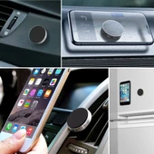 Tüm Modellerle Uyumlu Manyetik Araç İçi Telefon Tutucu Çok Amaçlı Güçlü Mıknatıs Tutucu - 2