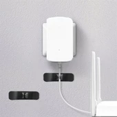 6'lı Pratik Kablo Toparlayıcı Yapışkanlı Klips Mutfak Air Fryer Kettle Kahve Tost Makinası - 5