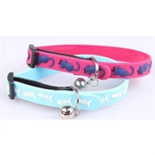 Çıngıraklı Zilli Sevimli Renkli Slikon Kedi Köpek Boyun Tasması - 8