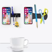 Yeni Nesil Nanotech Güçlü Yapıştırıcı Cep Telefonu Tutucu Pad - 5