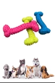 Tiny Kemik Oyuncağı Tırtıklı Yüzey Küçük Kemik Plastik Köpek Oyuncağı - 5