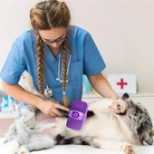 Otomatik Temizlenebilen Tuşlu Pratik Kedi Köpek Tüy Toplama Fırçası - 3