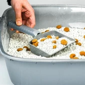 Plastik Evcil Hayvan Kedi Kumu Temizleme Eleme Küreği - 3