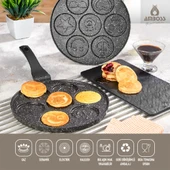 Funny Emoji Pankek Krep Tavası 26 Cm - 1