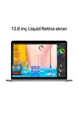 Apple  Macbook Air 13.6" M2 8gb 256gb Ssd Uzay Grisi Apple  Macbook Air 13.6" M2 8gb 256gb Ssd Uzay Grisi MLXW3TU/A - 5