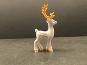 3 Lü Yılbaşı Dekoratif Sevimli Geyik - 4