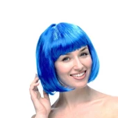 Mavi Küt Peruk Saç - 1
