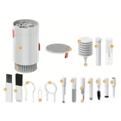 20 Parça Çok Fonksiyonlu Bilgisayar Temizleme Seti Klavye Cep Telefonu Kablosuz Kulaklık Temizleme Kalemi Toz Alma Multi Temizlik Kiti 20in1 - 3