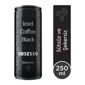 Obsesso Şekersiz Soğuk Kahve 250 Ml X 6 Adet - 2