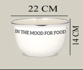 Emaye Karıştırma Kabı Krem Renk 22 CM - 3
