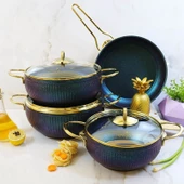 Evita Istiridye Gold 7 Parça Granit Tencere Seti - 8