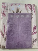 NİVEMESHOME LİLA KADİFE HAVLULU MUTFAK ÖNLÜĞÜ - 6