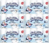 Familia Plus Tuvalet Kağıdı (3 Katlı) 96 Lı Set Maxi Hijyen (6PK*16) - 1