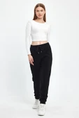 Süperlife Kadın Rahat Kalıp Softech Polar Sweat Eşofman Altı SPR24EA94 - 2
