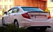 Honda Civic Fb7 2012-2015 Araca Özel Oem Spoiler Pianoblack - 1