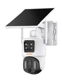 Avenir AV-M13 4g Simkartlı Solar Panelli 3 Lensli 12mp Full Color Gece Görüşü Çift Yönlü Ses Kamera - 1