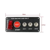 Her Araca Uyumlu Start Stop Düğme 3 Kademeli - 4