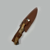 YekOutdoor El Yapımı Deri Kılıflı Kamp Bıçağı - 4