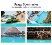 Wifi Uygulamalı Gece Görüşlü Solar Güneş Enerjili Kamera Akıllı Dış Mekan Güvenlik Kamerası - 8