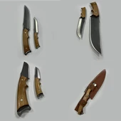 YekOutdoor El Yapımı Deri Kılıflı Kamp Bıçağı - 5