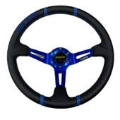 Momo Ofsetli Spor Direksiyon Siyah-Mavi - 1