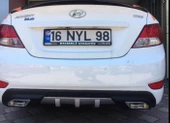 Hyundai Accent Blue Araca Universal Model Difizör - 2