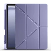 Galaxy Tab A9 Plus Kılıf Zore Tri Folding Kalem Bölmeli Standlı Kılıf thumbnail 4