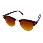 Della Pianto DP106BRWN Kahverengi Gold Kare Kadın Güneş Gözlüğü - 1