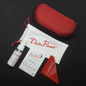 Della Pianto DP183BLACK Siyah Yuvarlak Camlı Güneş Gözlüğü - 4